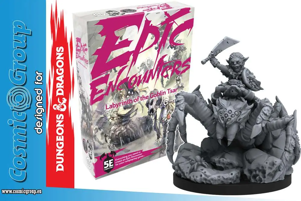 Epic Encounters Labyrinth of Goblin Tsar - Figurine